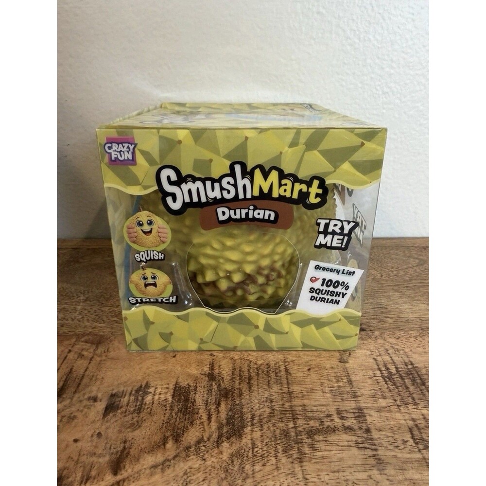 Crazy Fun SmushMart Durian Squeeze Toy RMS Five Below viral dumpling like